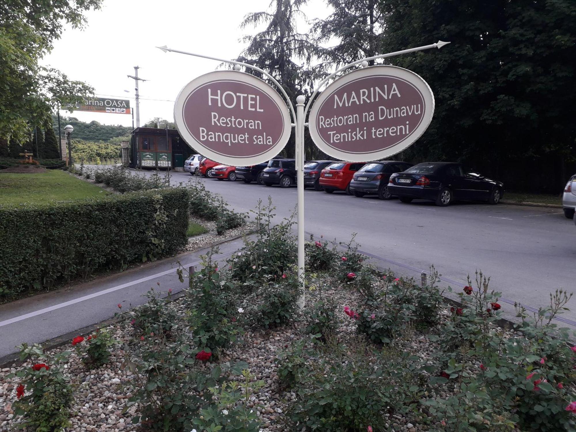 Hotel Marina OASA Grocka Buitenkant foto